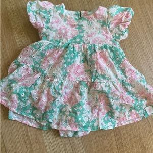 Sweet Honey 18 month dress with bodysuit closure